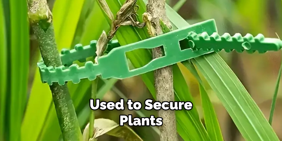 Used to Secure Plants 