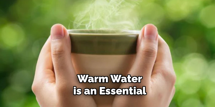 Warm Water is an Essential 