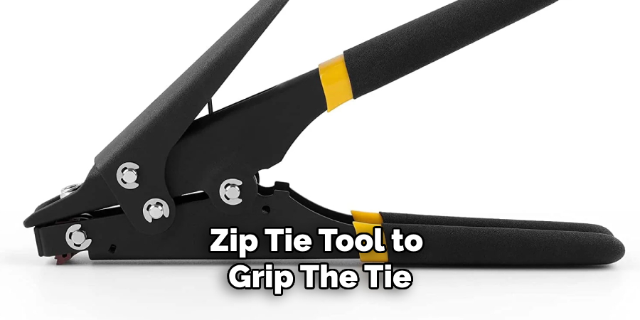 Zip Tie Tool to Grip the Tie