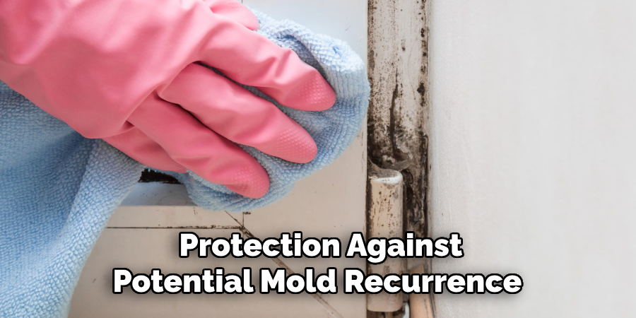 Protection Against Potential Mold Recurrence