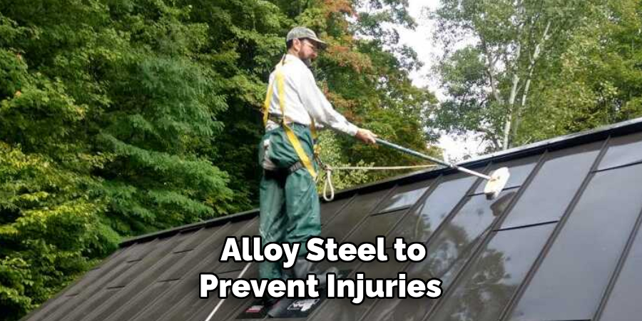 Alloy Steel to
Prevent Injuries