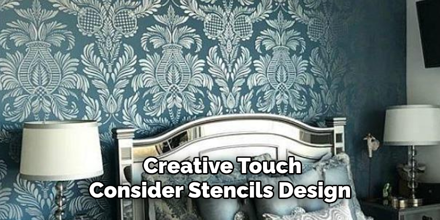 Creative Touch Using Stencils Design