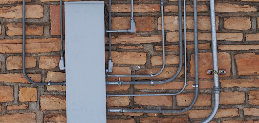 How to Set Iron Pipe to Wall