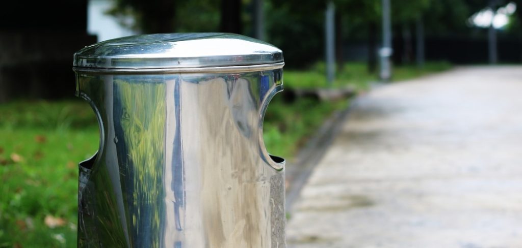 How to Clean Stainless Steel Trash Can
