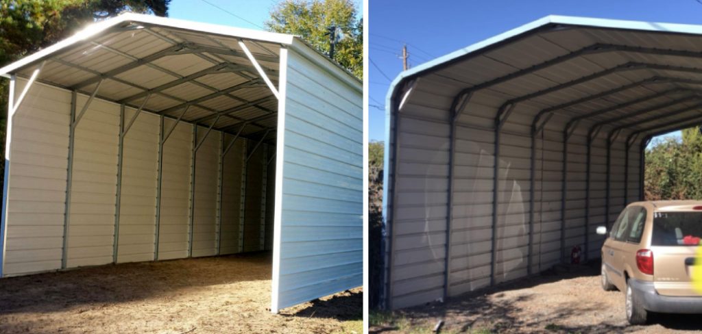 How to Make a Metal Carport Look Good