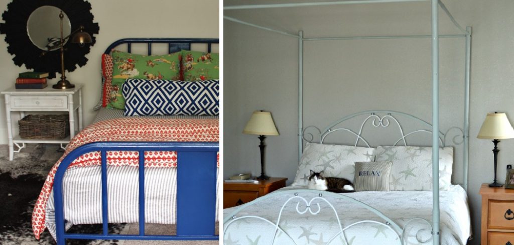 How to Paint a Metal Bed