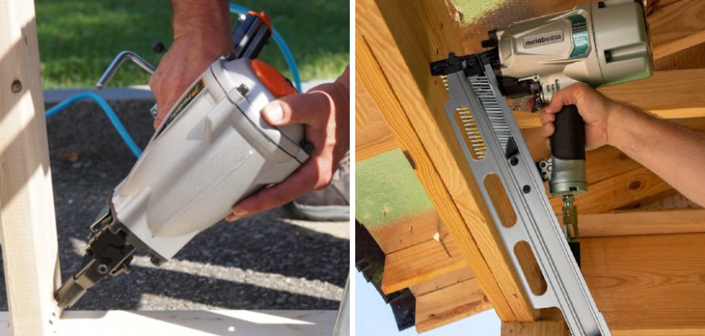 How to Toenail With Framing Nailer