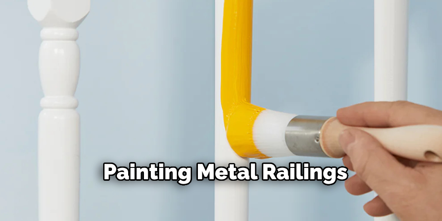 Painting Metal Railings