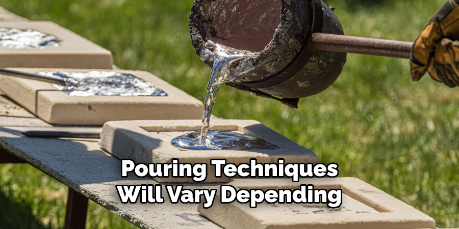 Pouring Techniques
Will Vary Depending