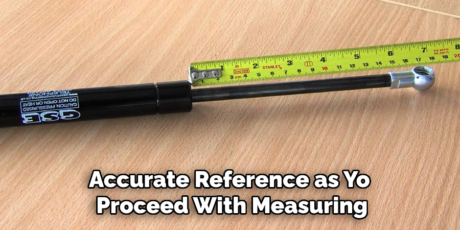 Accurate Reference as You Proceed With Measuring