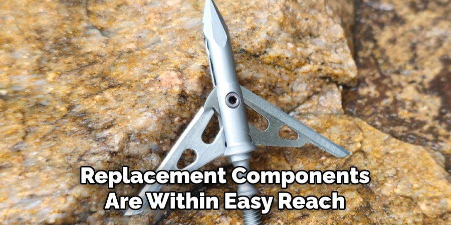 Replacement Components Are Within Easy Reach