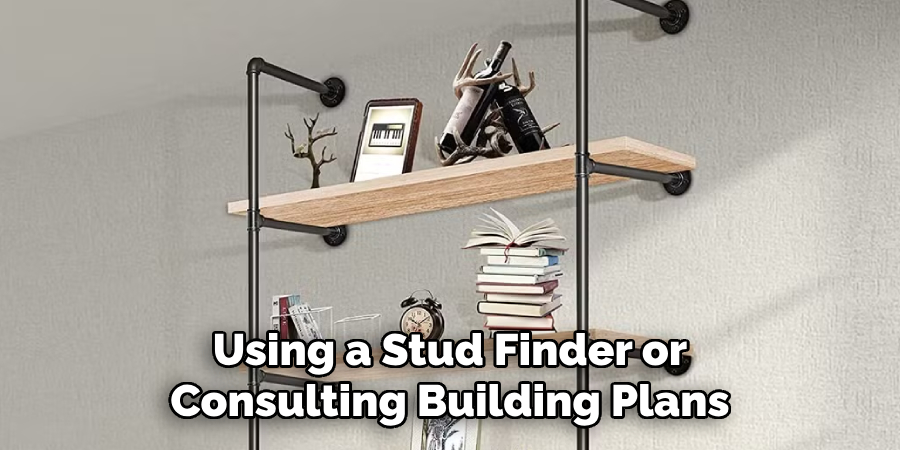 Using a Stud Finder or Consulting Building Plans