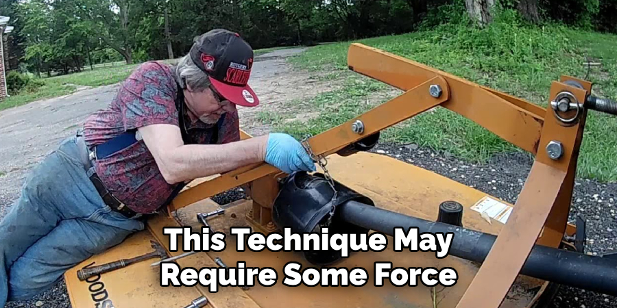 This Technique May Require Some Force
