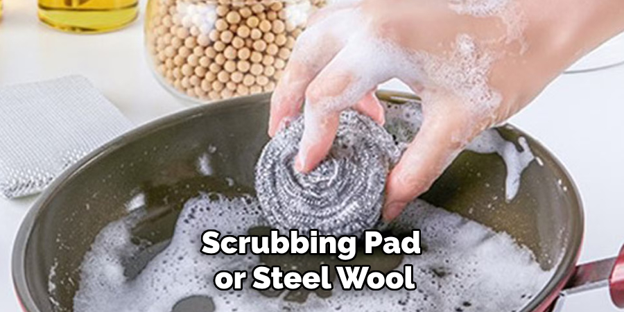 Scrubbing Pad
or Steel Wool