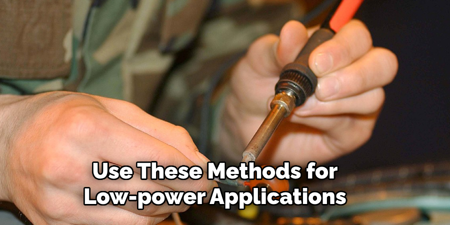 Use These Methods for Low-power Applications