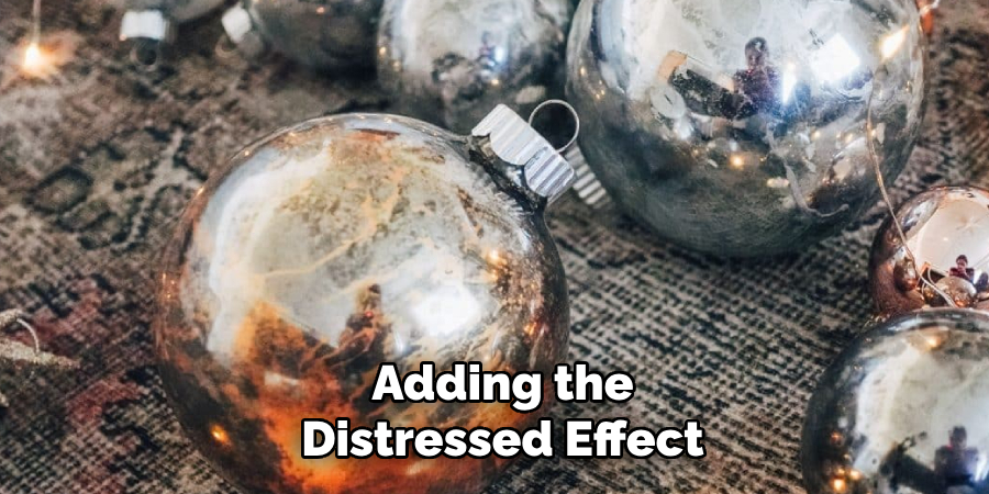 Adding the
Distressed Effect