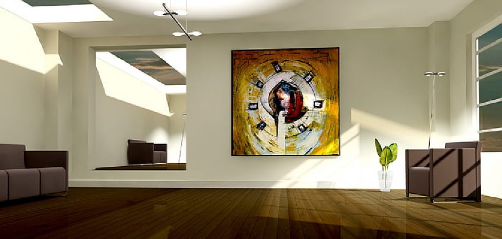 How to Hang a Metal Painting Frame