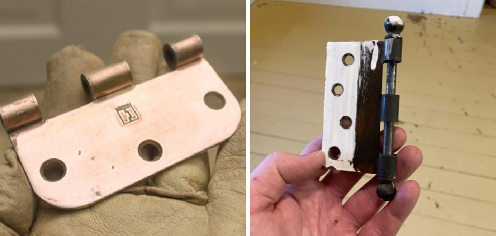 How to Get Paint Off Metal Hinges