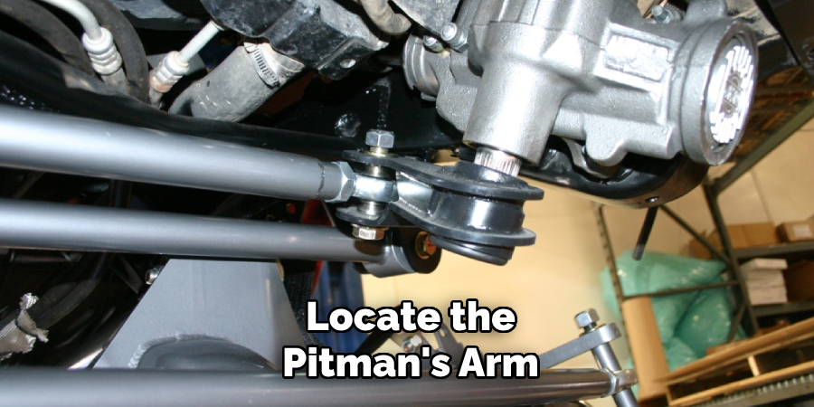 Locate the Pitman's Arm