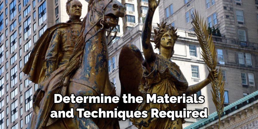 Determine the Materials and Techniques Required