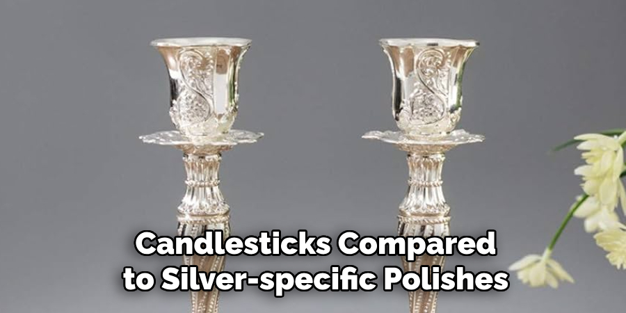 Candlesticks Compared to Silver-specific Polishes