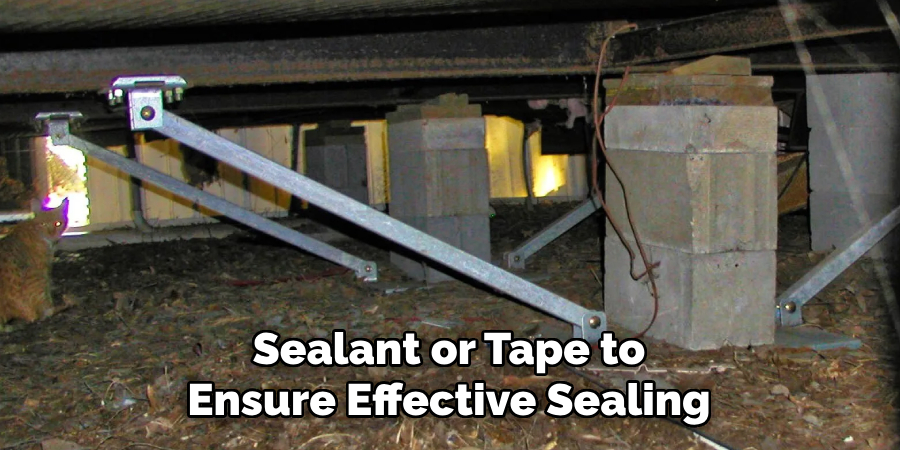 Sealant or Tape to Ensure Effective Sealing