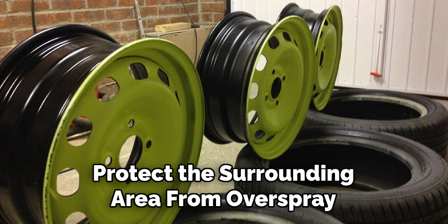 Protect the Surrounding Area From Overspray