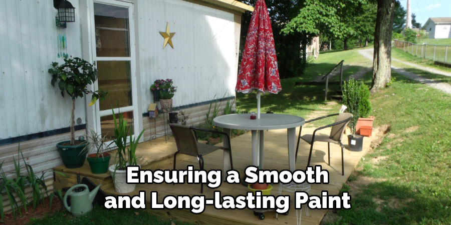 Ensuring a Smooth and Long-lasting Paint