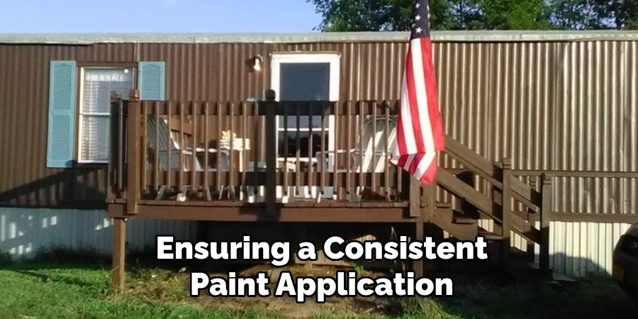 Ensuring a Consistent Paint Application