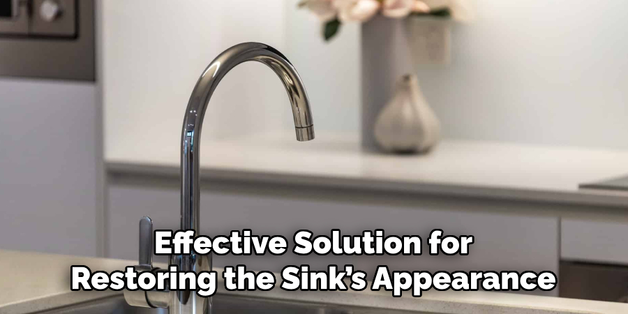 Effective Solution for Restoring the Sink’s Appearance