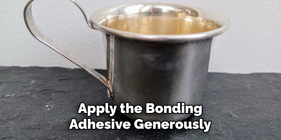 Apply the Bonding Adhesive Generously