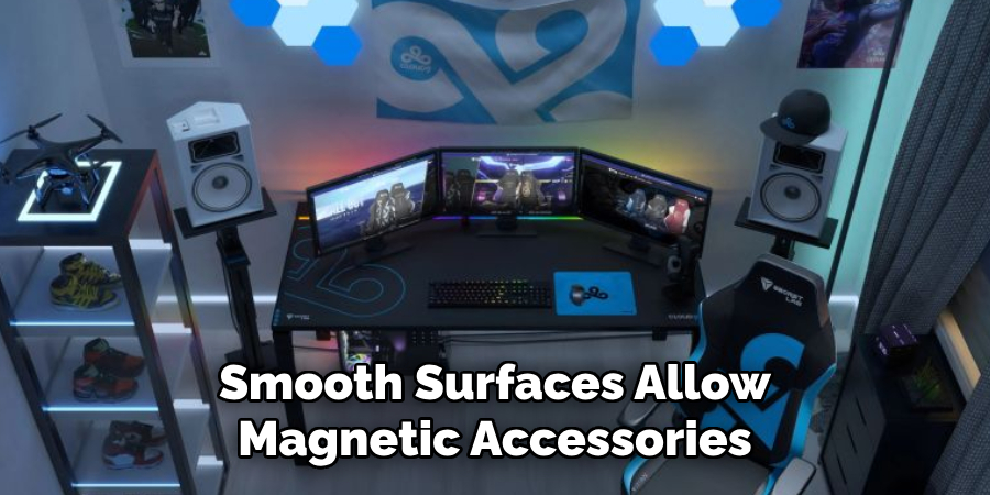 Smooth Surfaces Allow Magnetic Accessories