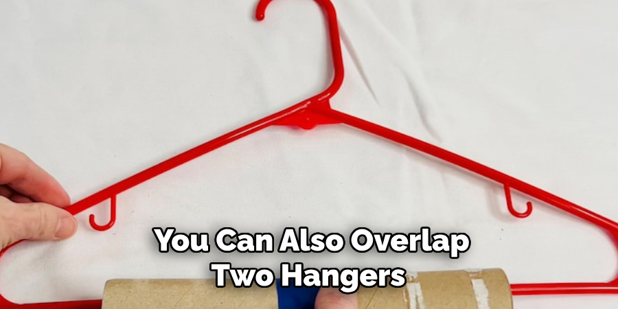You Can Also Overlap Two Hangers