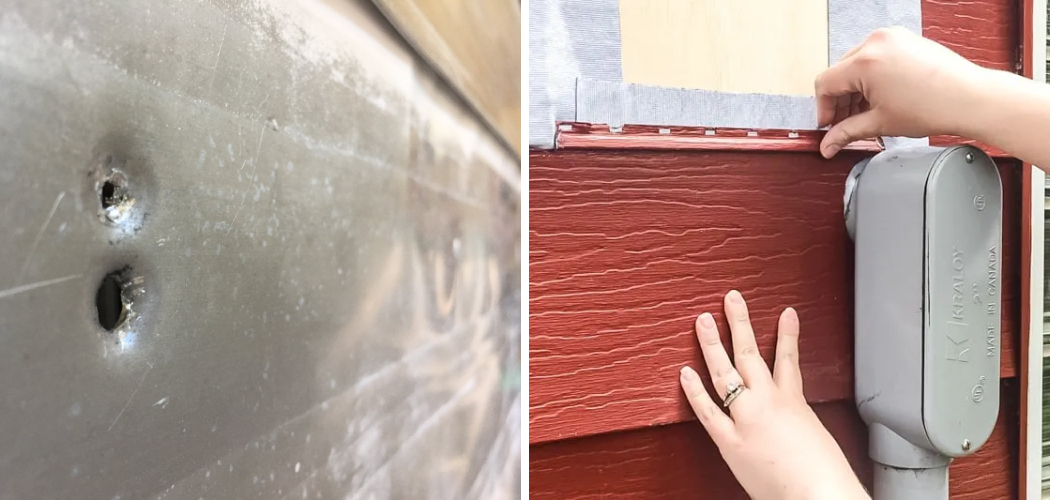 How to Fill Holes in Aluminum Siding