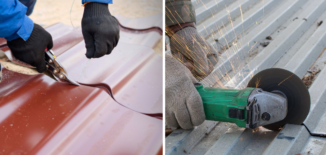 How to Cut Tin Roof Panels