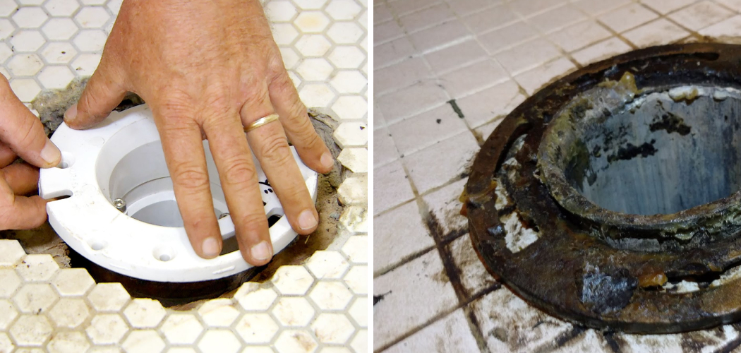 How to Fix Cast Iron Toilet Flange