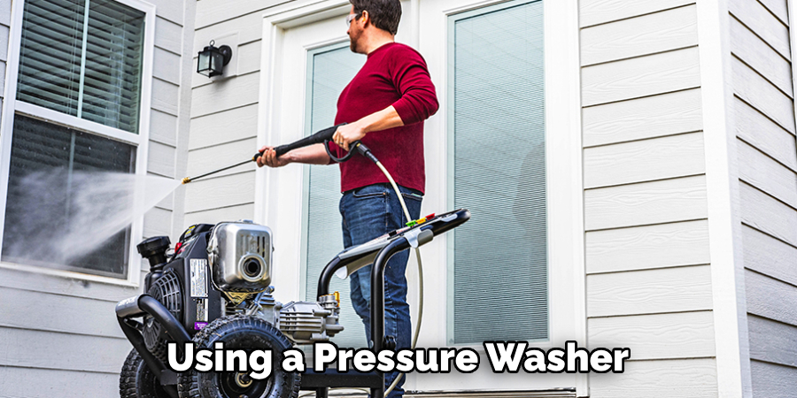 Using a Pressure Washer