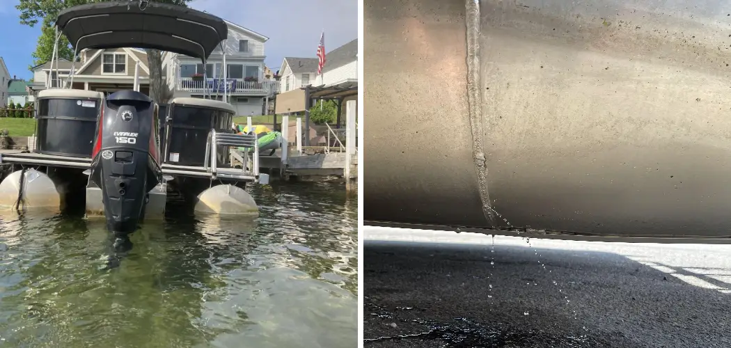 How to Fix Pontoon Leak