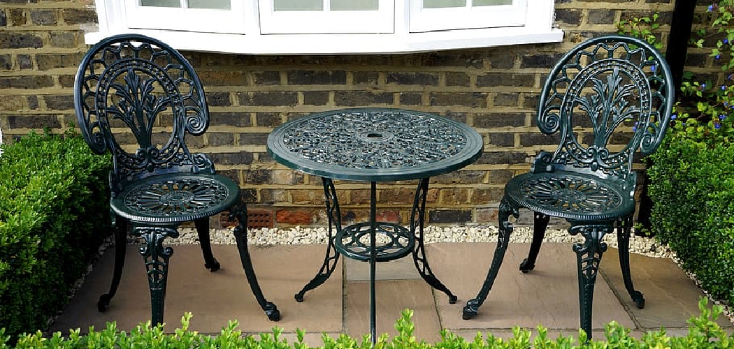 How to Identify Vintage Cast Iron Furniture