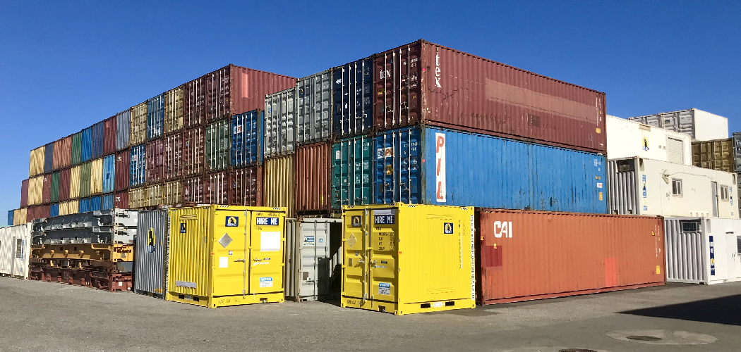 How to Stack Shipping Containers