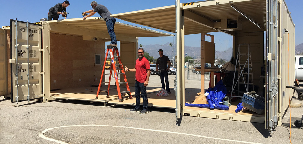 How to Join Two Shipping Containers Together