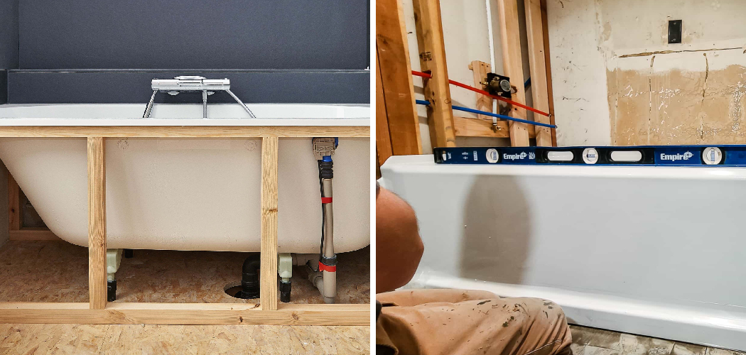 How to Install a Steel Bathtub