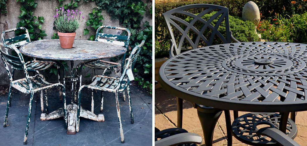 How to Revive Wrought Iron Furniture