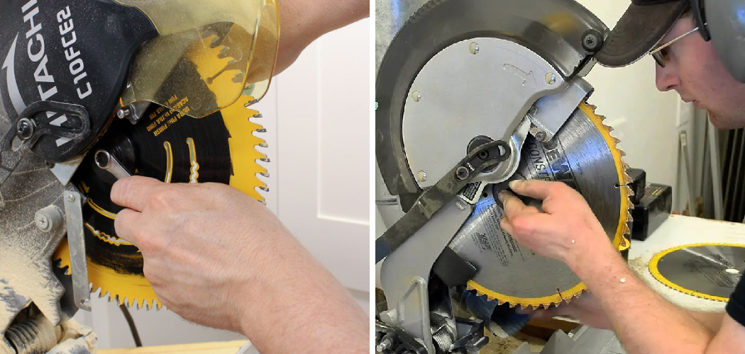 How to Change the Blade on a Chop Saw