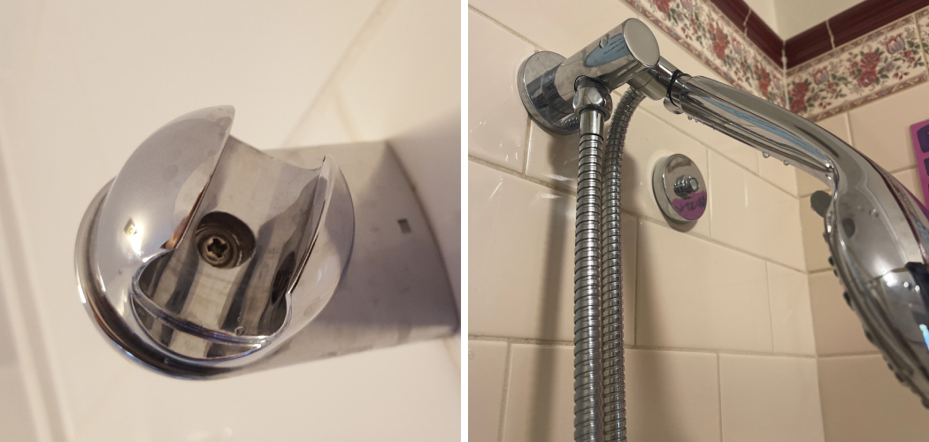 how to tighten shower head swivel