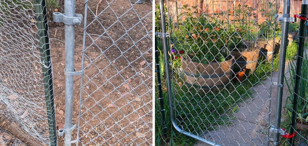 How to Attach Chicken Wire to Metal