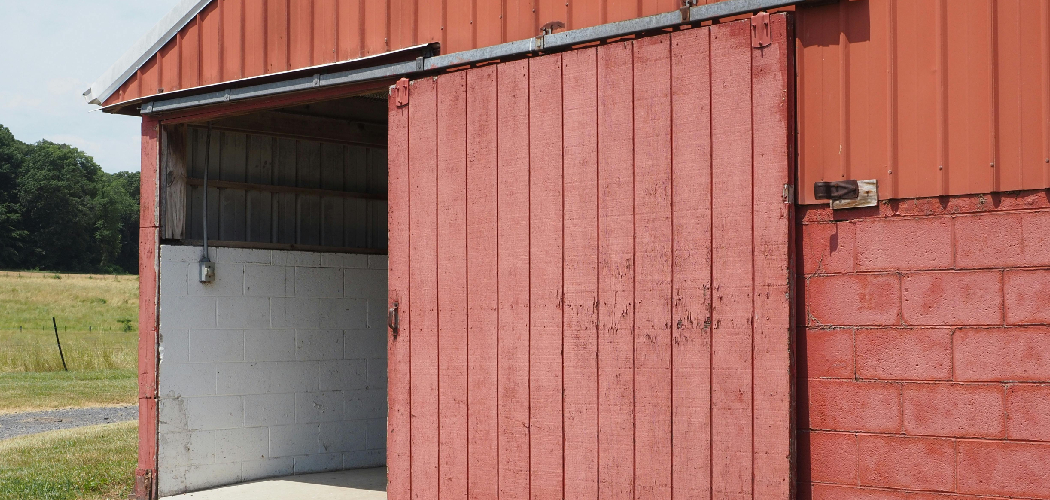 How to Build an Exterior Metal Sliding Barn Door