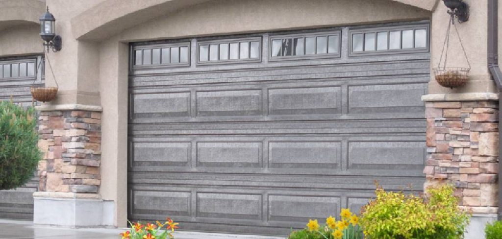 How to Fix Dented Garage Door