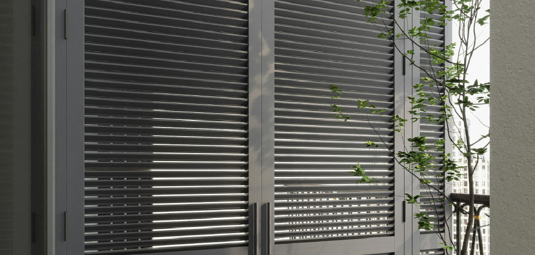 How to Fix a Sagging Aluminum Screen Door