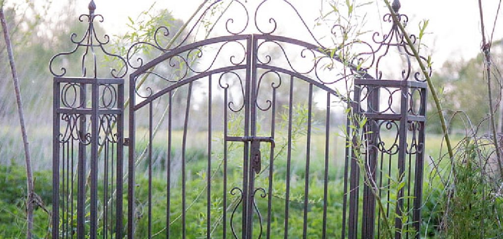 How to Fix a Sagging Metal Gate